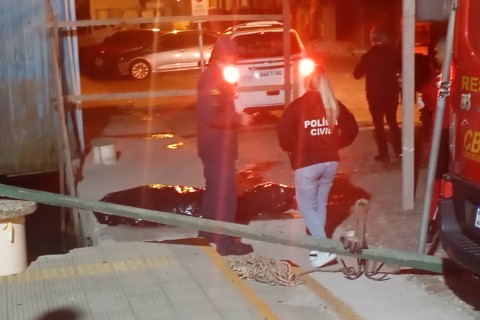 CORPO É ENCONTRADO NA LAGUNA DOS PATOS, PRÓXIMO AO CAIS DA LANCHA EM SÃO JOSÉ DO NORTE