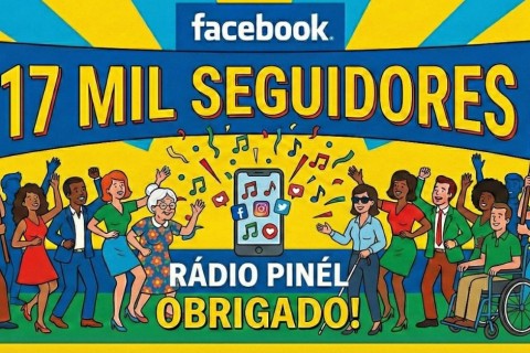 17 MIL SEGUIDORES E UM JANEIRO HISTÓRICO NA RÁDIO PINÉL